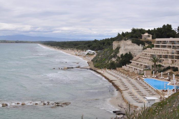 Frühling auf Chalkidiki im Sani Beach Hotel